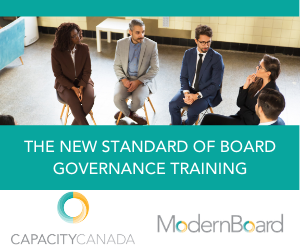 Capacity Canada - Box Ad - Governance Training from Capacity Canada